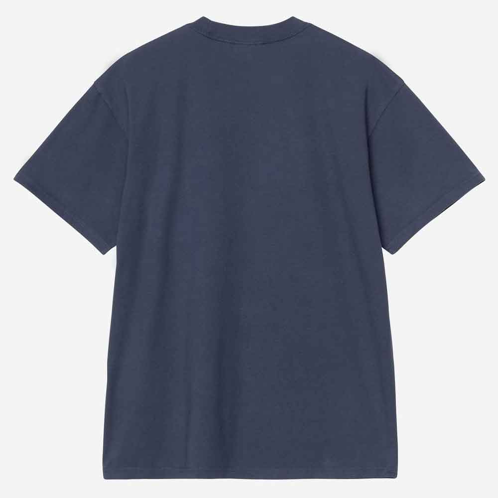 Carhartt Wip Pond Corps Pocket T Shirt Blue