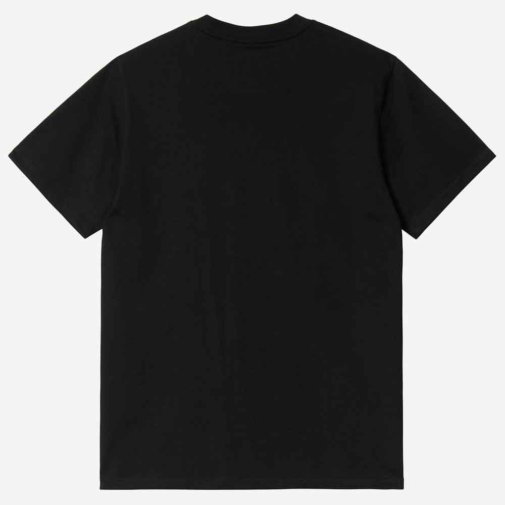 Carhartt Wip Script T Shirt Black White