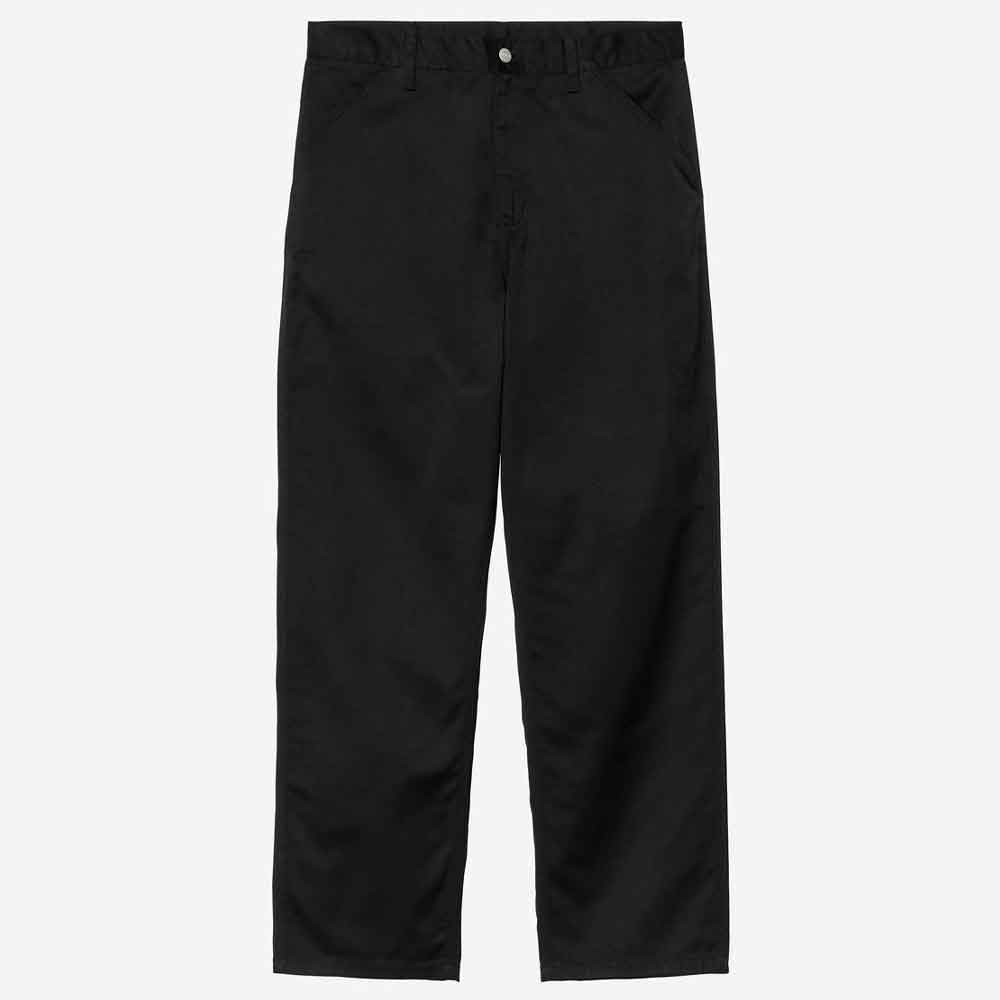 Carhartt Wip Simple Pant Rinsed Black