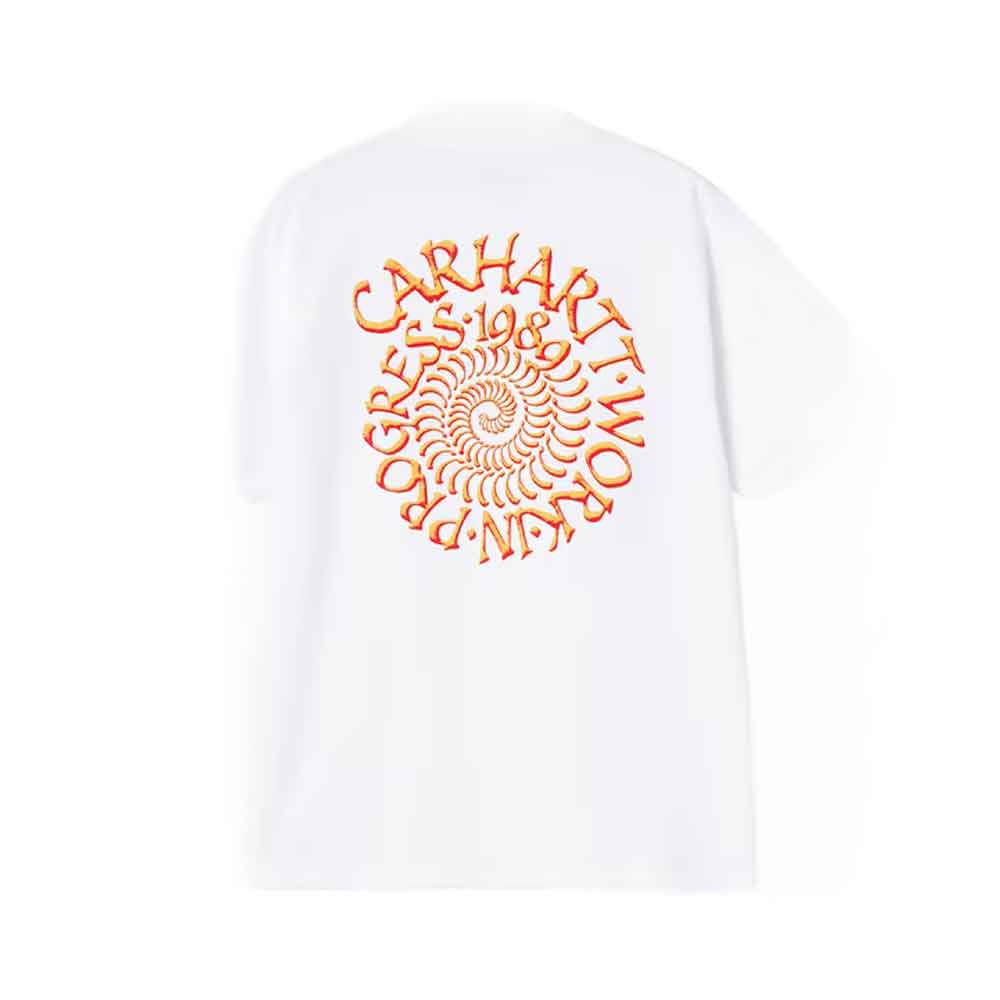 Carhartt Wip Spirals T-Shirt White