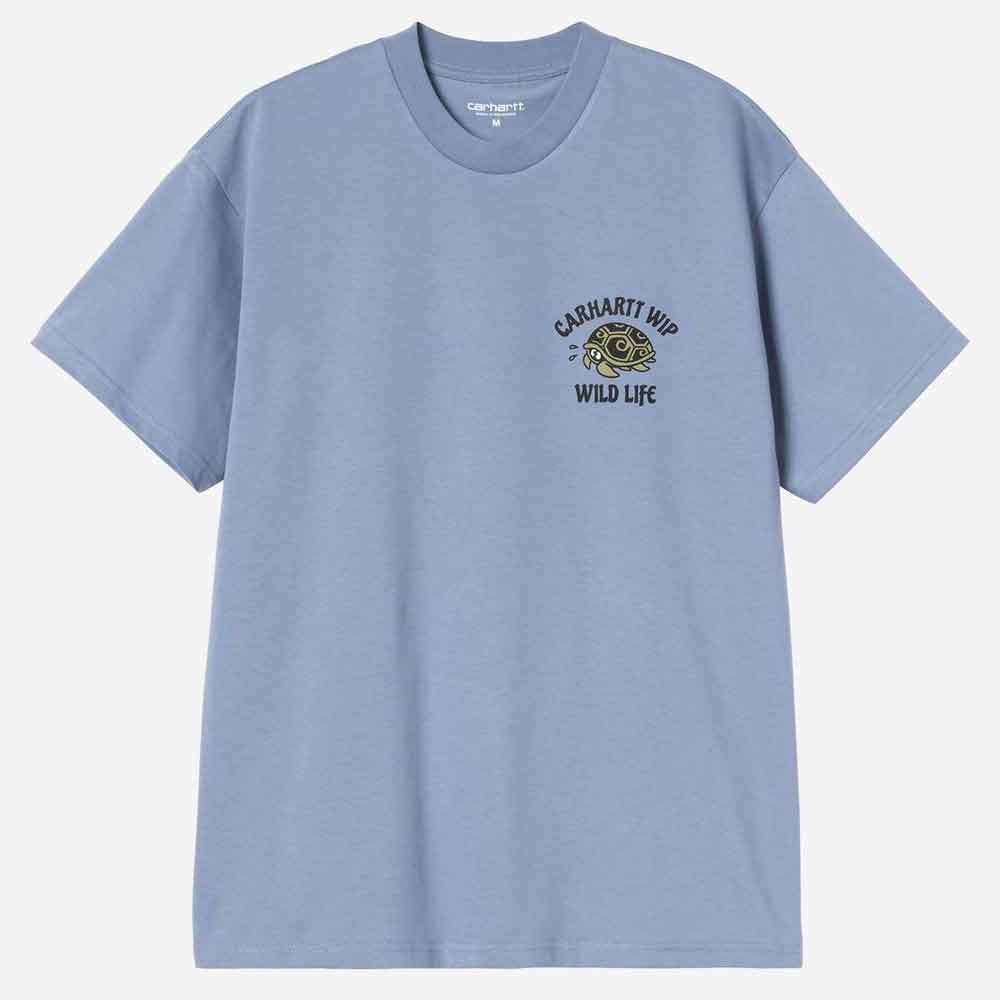 Carhartt Wip Wild Life T Shirt Gentle Blue