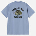 Carhartt Wip Wild Life T Shirt Gentle Blue