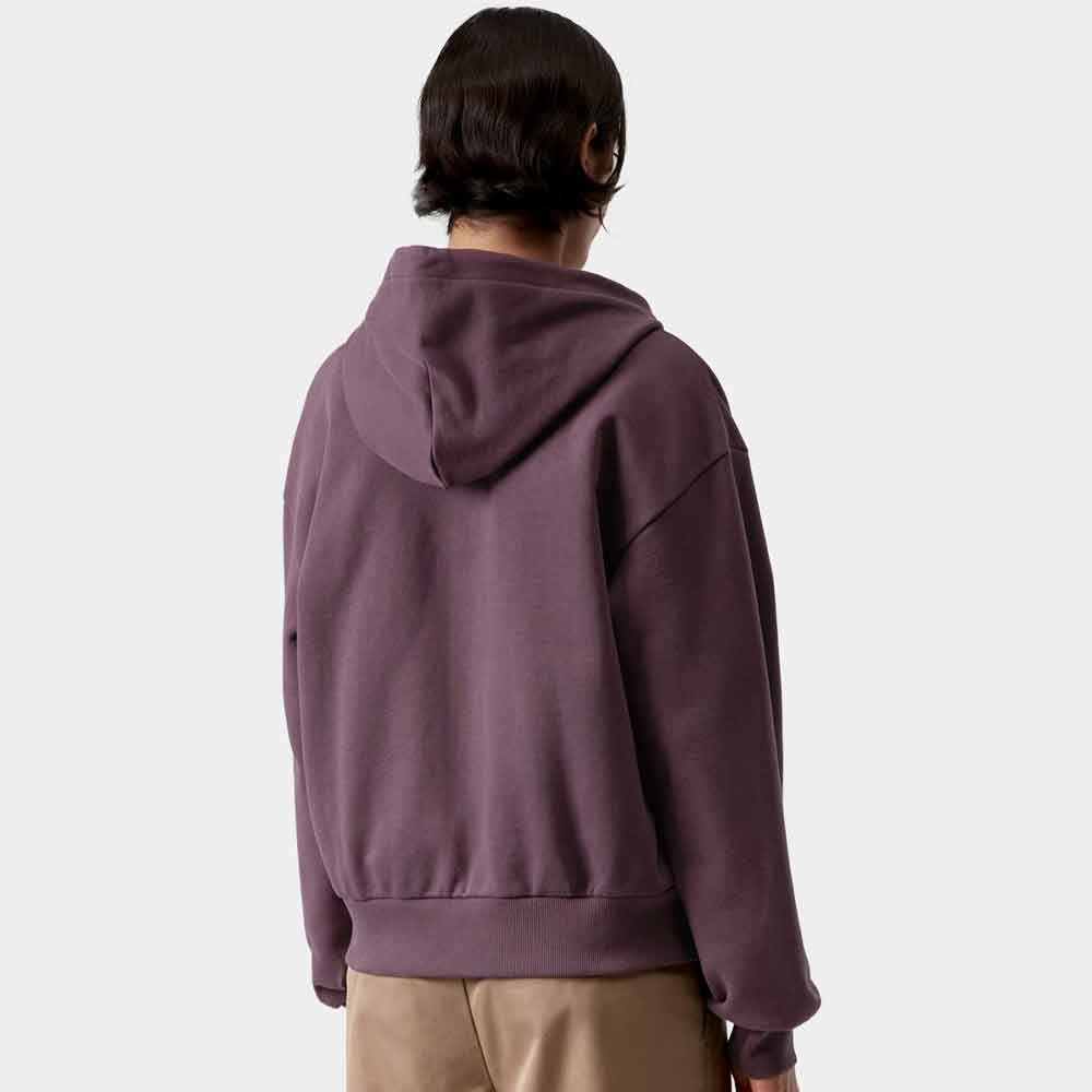 Carhartt Wip Womens Hooded Casey Jacket Cozy Purple Silver
