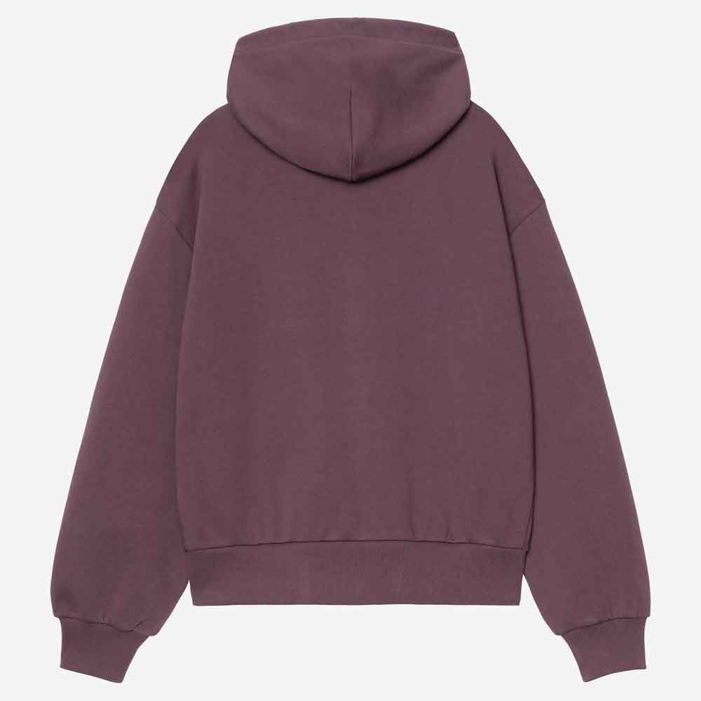 Carhartt Wip Womens Hooded Casey Jacket Cozy Purple Silver