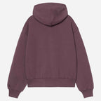Carhartt Wip Womens Hooded Casey Jacket Cozy Purple Silver