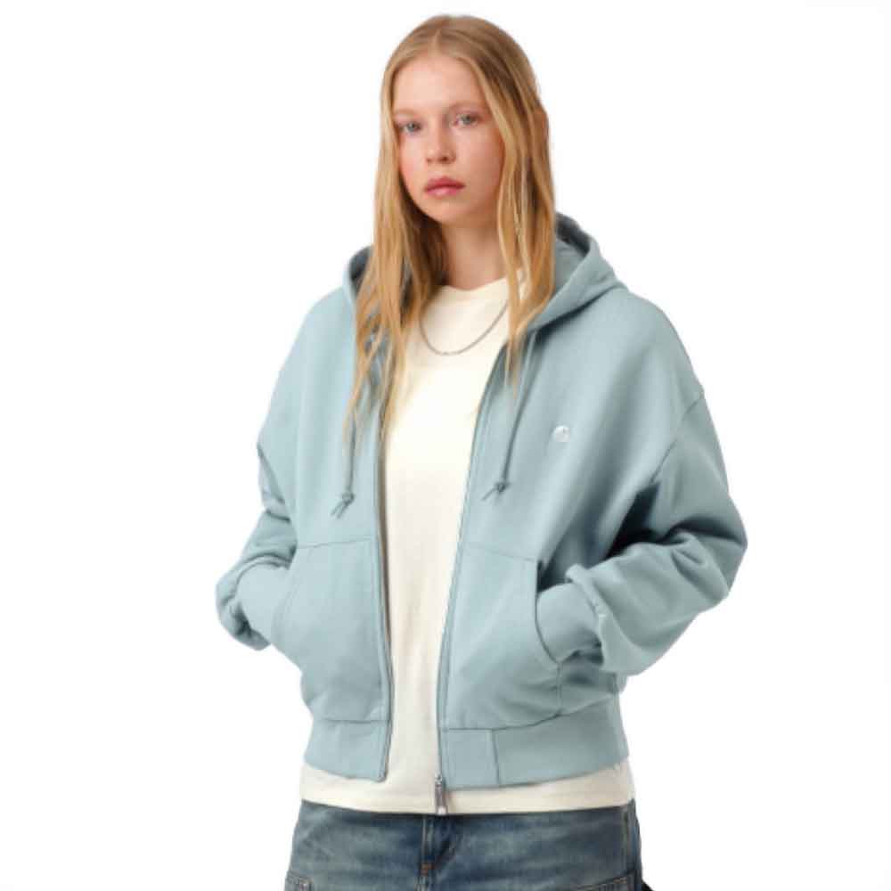 Carhartt Wip Womens Hooded Casey Jacket Tourmaline