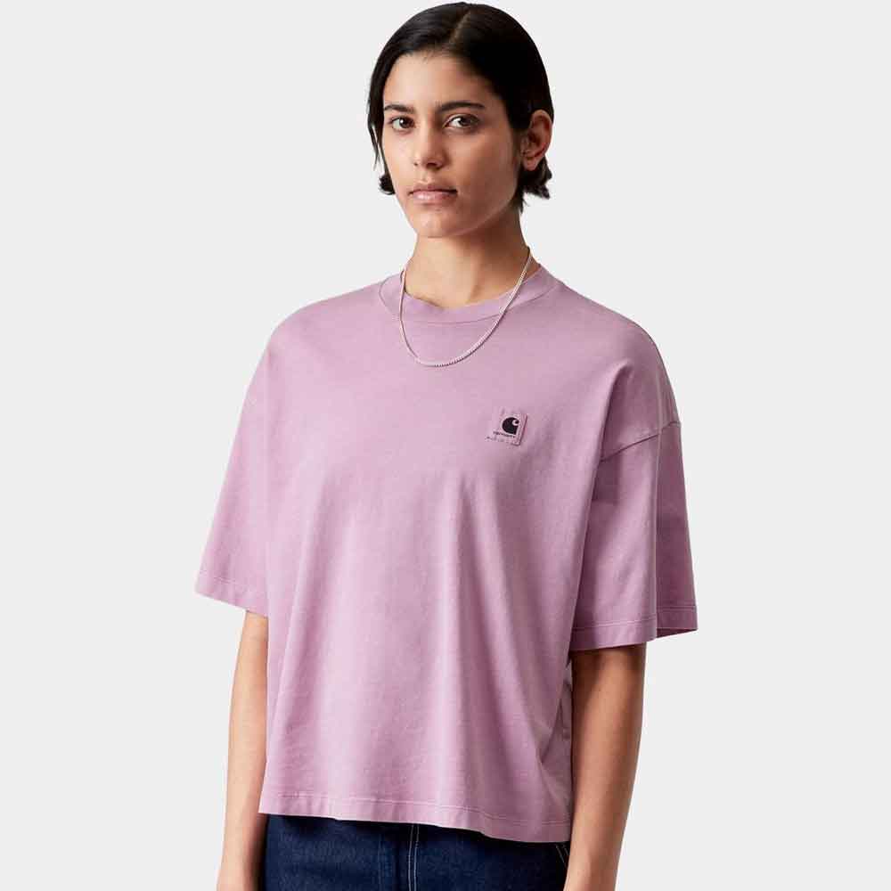 Carhartt Wip Womens Nelson T Shirt Gentle Purple