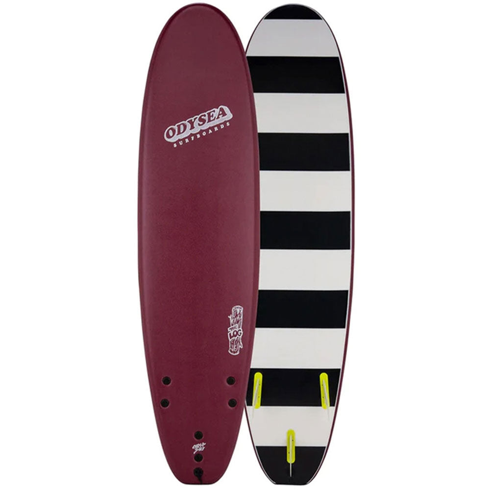 Catch-Surf-Odysea-7-Log-Surfboard-Maroon