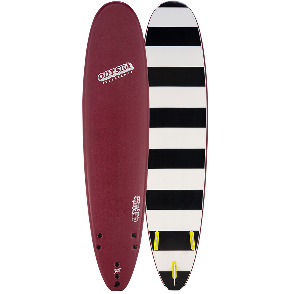 Catch-Surf-Odysea-9-Log-Surfboard-Maroon
