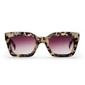 Chpo Anna Sunglasses Dalmatian With Black Gradient Lens