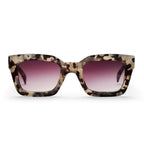 Chpo Anna Sunglasses Dalmatian With Black Gradient Lens