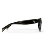 Chpo Anna Sunglasses Smoke Green With Green Lens