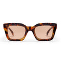 Chpo Anna Sunglasses Turtle Brown With Brown Lens