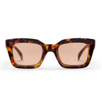 Chpo Anna Sunglasses Turtle Brown With Brown Lens