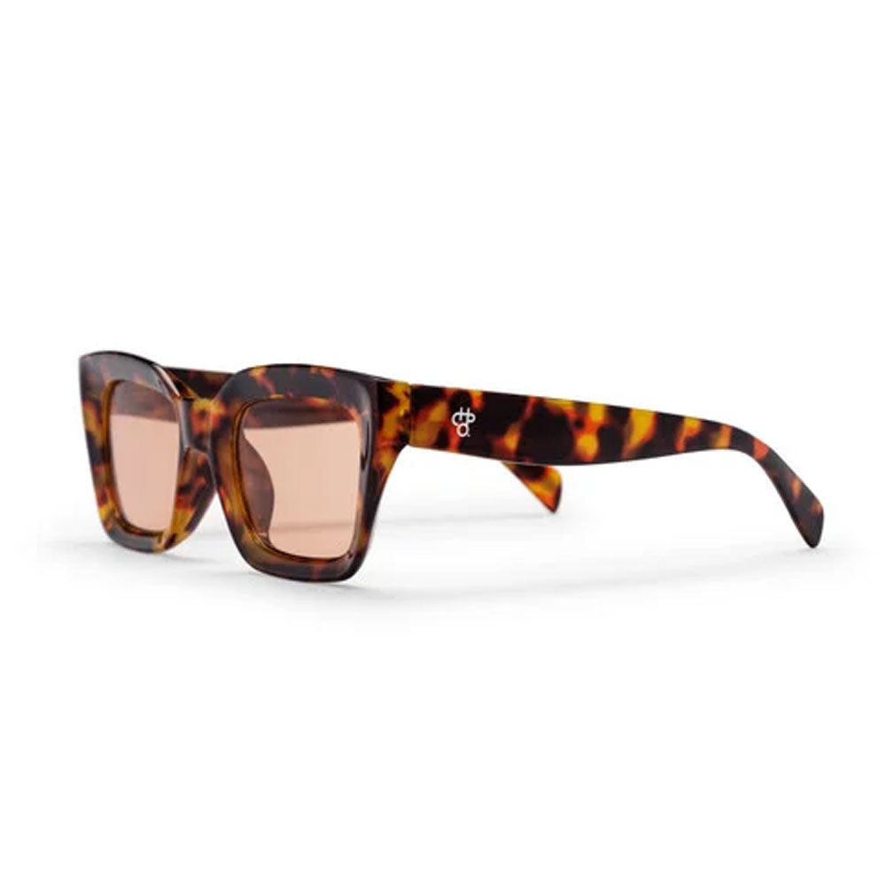 Chpo Anna Sunglasses Turtle Brown With Brown Lens