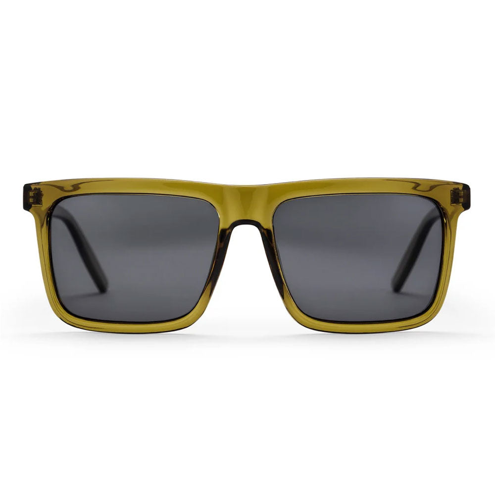 Chpo Bruce Sunglasses Moss With Black Lens