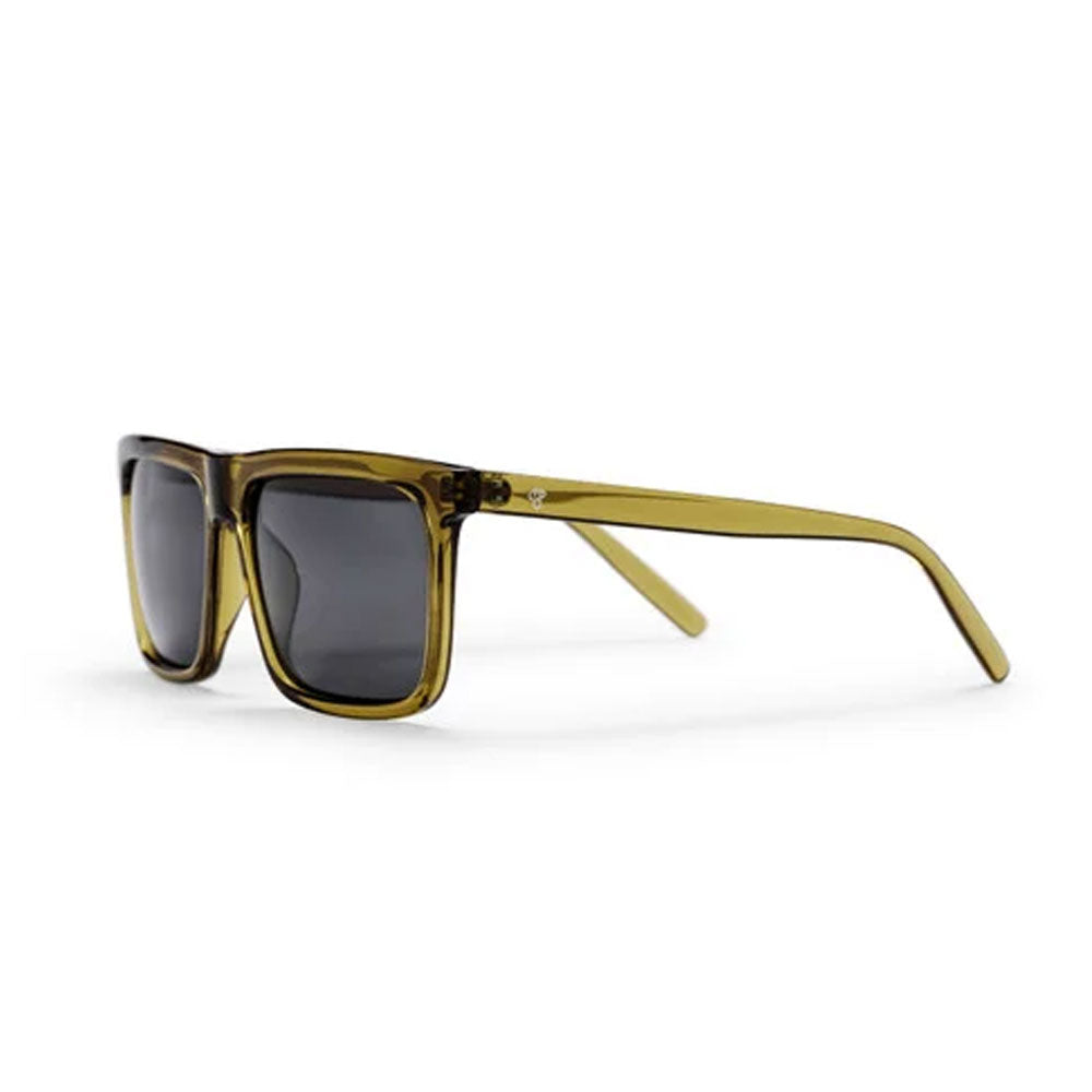 Chpo Bruce Sunglasses Moss With Black Lens