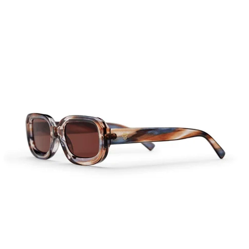 Chpo Havana Sunglasses Cigar Smoke Brown Lens