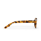 Chpo Marlene Sunglasses Leopard With Blue Lens