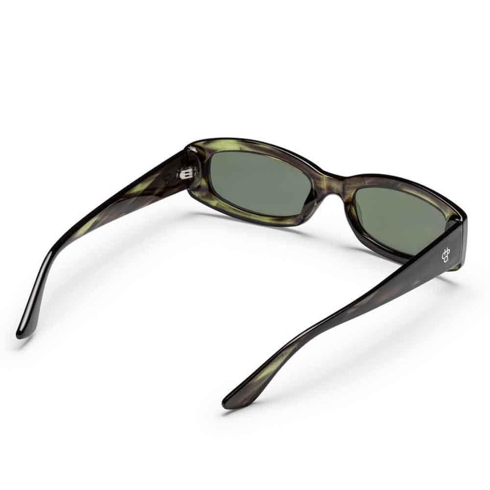 Chpo Michelle Sunglasses Smoke Green with Green Lens