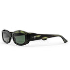 Chpo Michelle Sunglasses Smoke Green with Green Lens