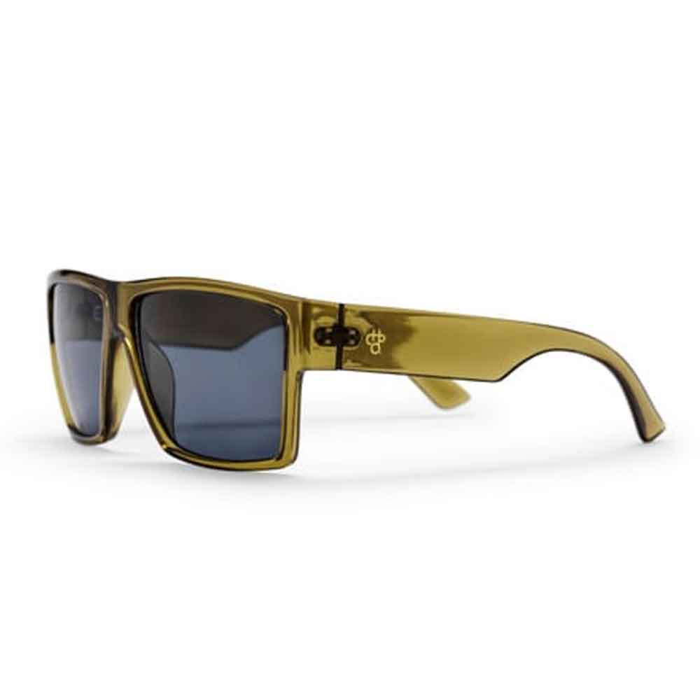 Chpo Miguel Sunglasses Moss Green with Black Lens