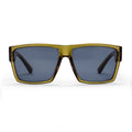 Chpo Miguel Sunglasses Moss Green with Black Lens