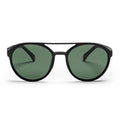 Chpo Rickard Sunglasses Black Green Lens