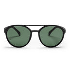 Chpo Rickard Sunglasses Black Green Lens