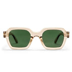 Chpo The AK Sunglasses Camel with Green Lens