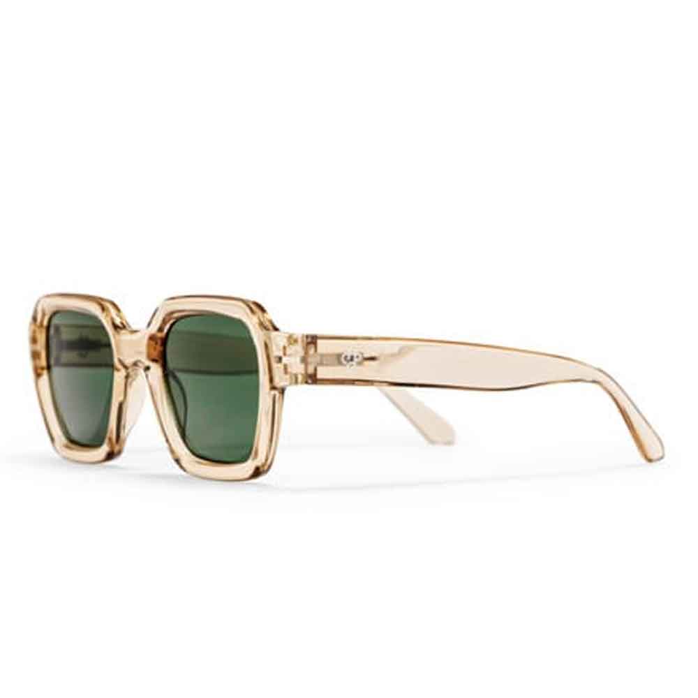 Chpo The AK Sunglasses Camel with Green Lens