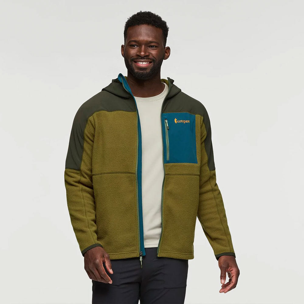 Cotopaxi Abrazo Fleece Hooded Full-Zip Jacket Oak