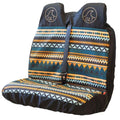 Cult Surfing Double Front Seat Cover - Indi Blue