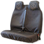 Cult Surfing Double Front Seat Cover - Black