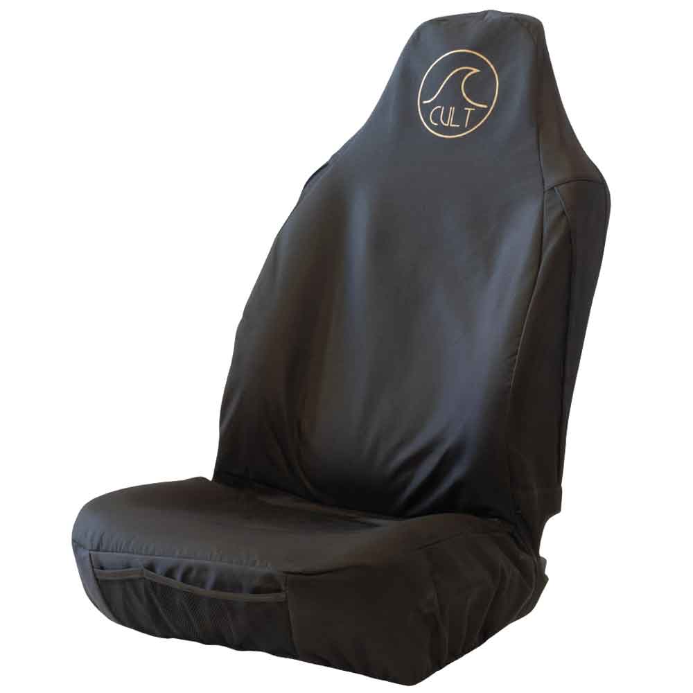 Cult Surfing Single Seat Cover - Black