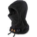 Black fleece balaclava with brand logo on a white background