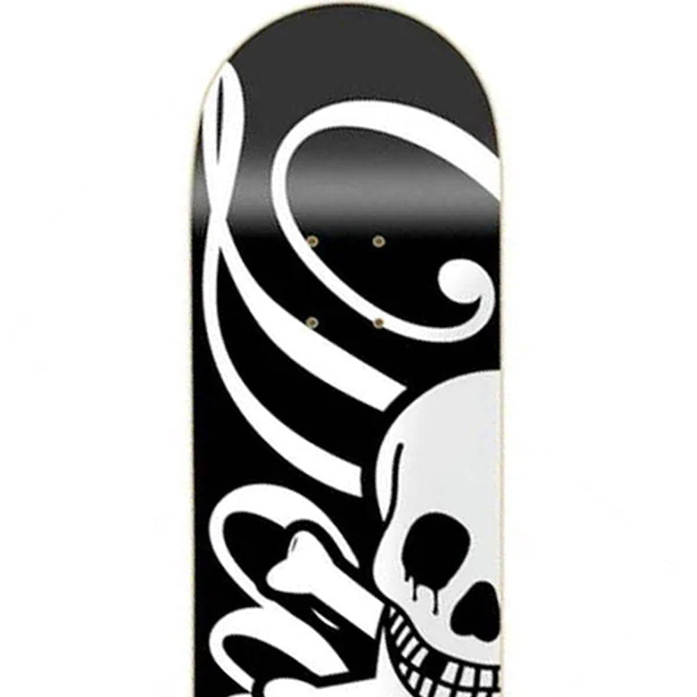 Death Script Deck - Black White Popsicle Square Nose