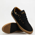 Etnies Barge LS Skate Shoes Black Raw