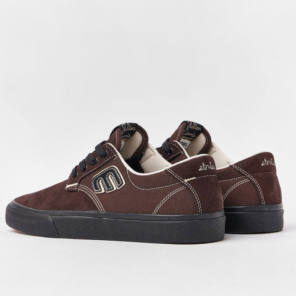 Etnies Barge Plus Skate Shoes - Brown Black