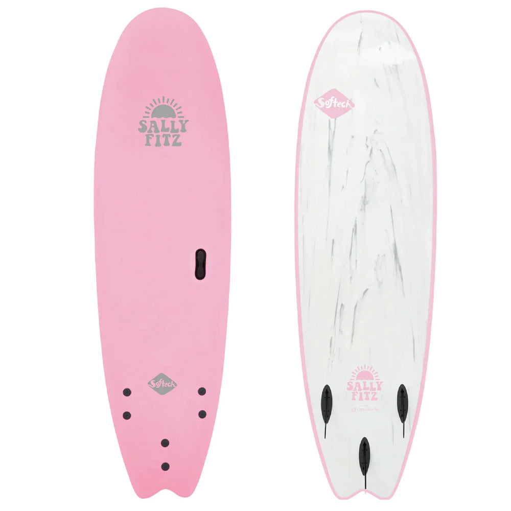 FCS Handshaped Sally Fitzgibbons FB 7'0 Softech Board Pink