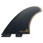 FCS II Album Twin+1 PG M-L Black/Gold Fins