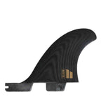 FCS II Album Twin+1 PG M-L Black/Gold Fins