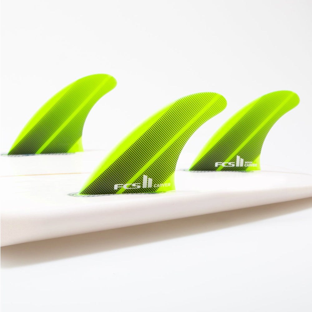 FCS II Carver Neo Glass Medium Gradient Tri Fins