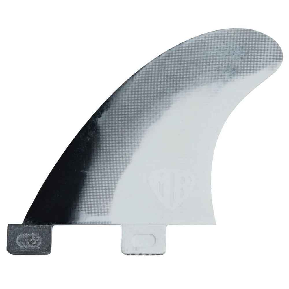FCS MR Twin +1 PC Black/White Swirl M-L Fins