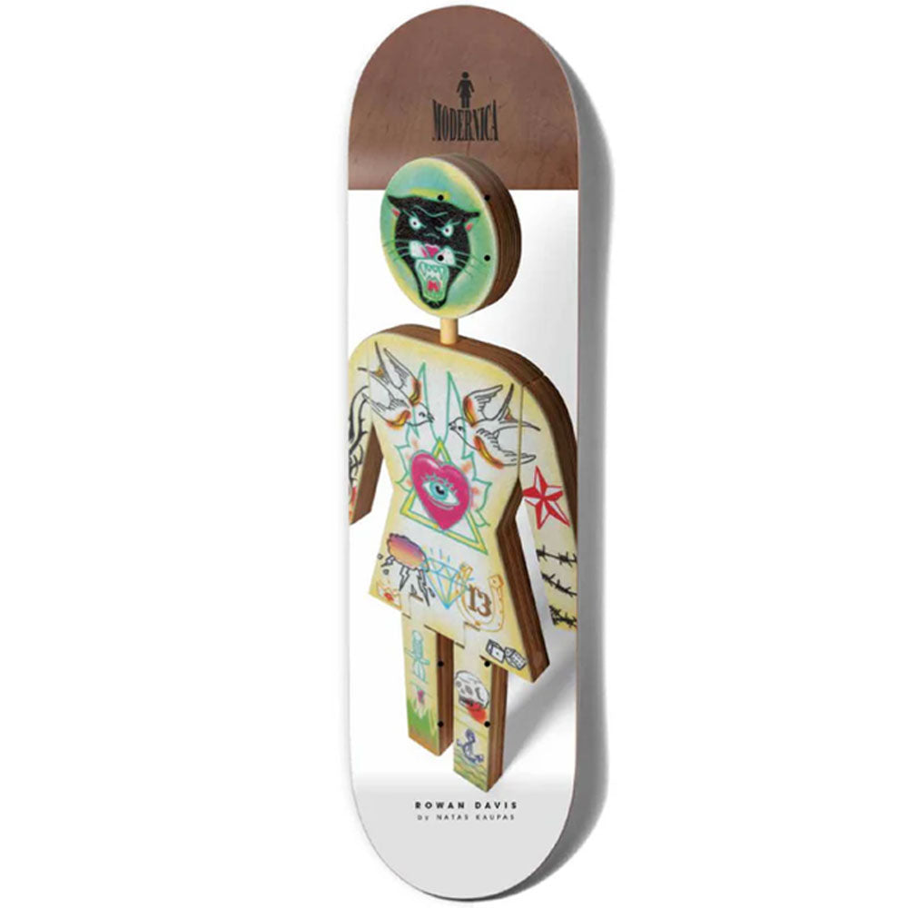 Girl Modernica x Natas Rowan Davis Deck 8.125"