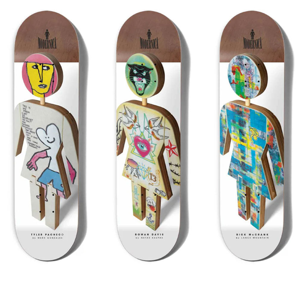 Girl Modernica x Mark Gonzales Pacheco Twin Deck 8.5"