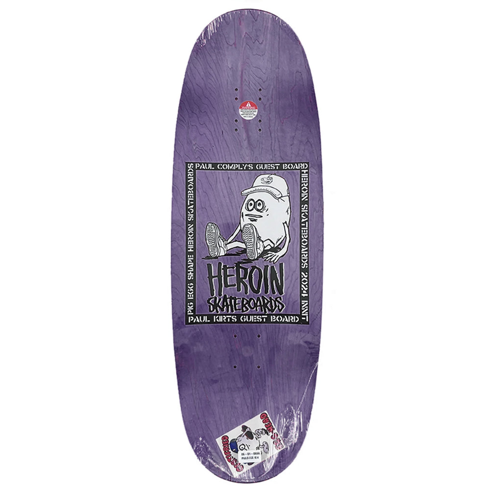 Heroin Pauls Egg 10.4" Skateboard