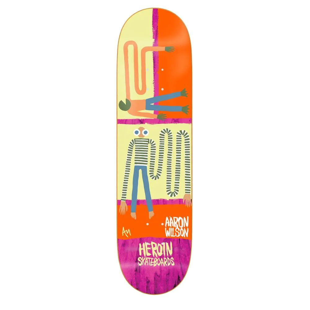 Heroin Aaron Wilson Papillon 8.25" Deck