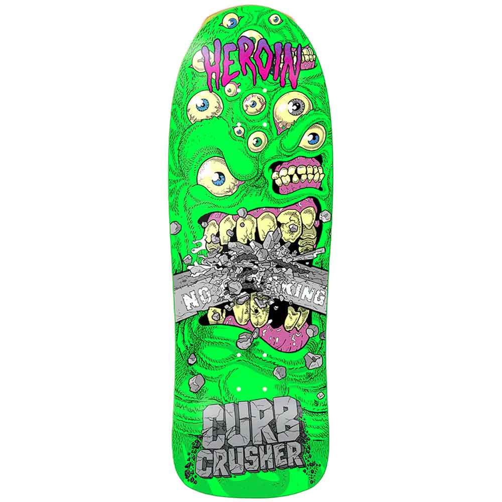 Heroin Curb Crusher Chomp 10.25" Deck