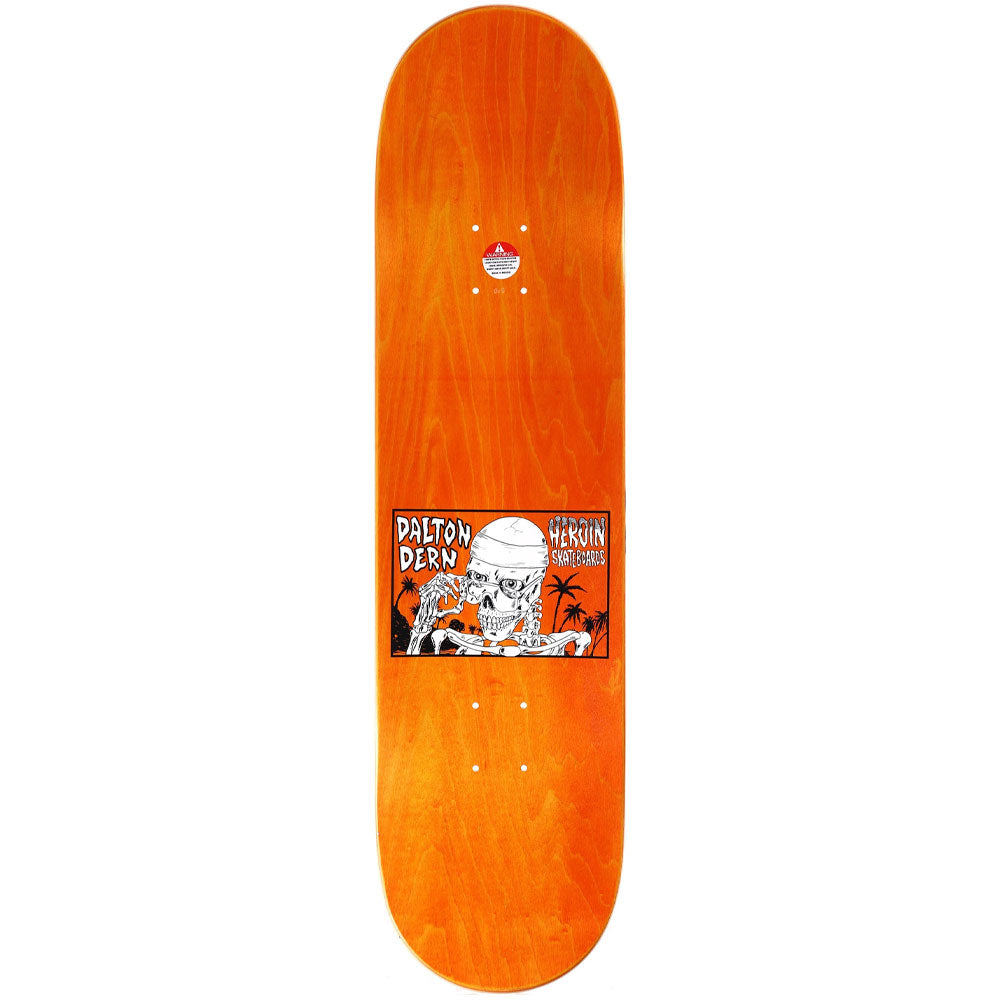 Heroin Dalton Dern Skeleton 8.5" Deck